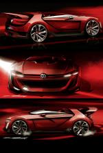 Volkswagen Golf GTi Roadster Vision Gran Turismo 2014 года